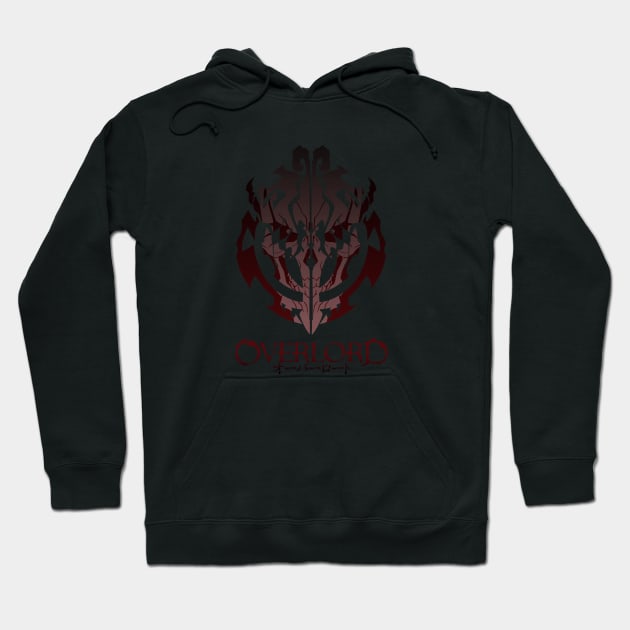 Ainz Ooal Gown Crest, High Res Hoodie by crtswerks